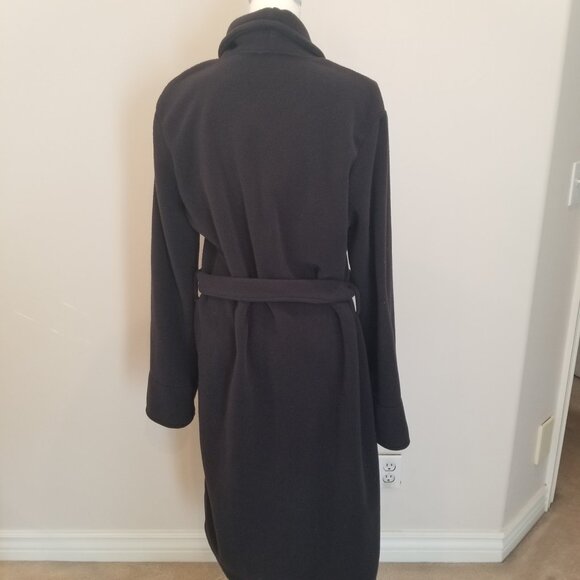 LANDSEND MEN'S FLEECE ROBE NAVY CALF LENGTH M/38-40R - Picture 4 of 5